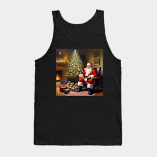 Christmas art (3) Tank Top